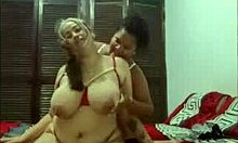 Foreplay And Humping With Two Latina Lesbians