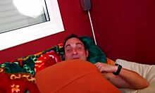 Watch this slut get her ass fucked at home?