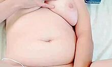 Penetrating Giant Dildo with Cumshot Creampie Homemade