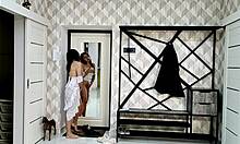 Angie Elif's Fat Tits Bounced During Solo Masturbation Session