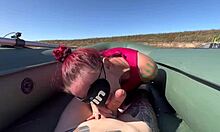 caught a deep throat mermaid