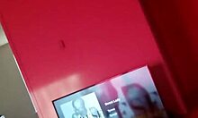 While I watch, my husband fucks my ebony best friend doggystyle with his monster cock