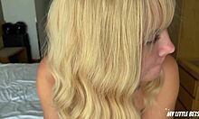 Stepdaddy's Home for Stepdaughter's Birthday Surprise