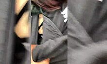 Emo Slut Takes Dick In Public Park