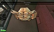 Fucking my stepmom in a mansion on Roblox