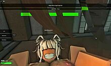 Fucking my stepmom in a mansion on Roblox