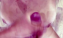 Milf Enjoys Sensual Massage On Her Big Tits