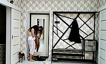 Angie Elif's Fat Tits Bounced During Solo Masturbation Session