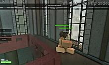 Fucking my stepmom in a mansion on Roblox