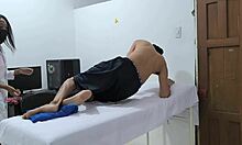 Beautiful Latina Receives Sensual Massage And Seduces In Room