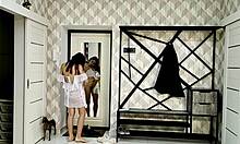 Angie Elif's Fat Tits Bounced During Solo Masturbation Session