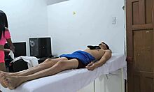 Beautiful Latina Receives Sensual Massage And Seduces In Room