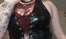 Striptease With Suction Vibrator Cum