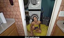 Banging Stepsister's Big Round Booty In POV Doggystyle