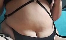 Curvy Amateur Poses Solo