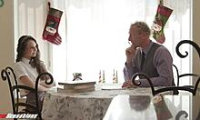 Petite teen student swallows cum in missionary and cowgirl with dirty talk