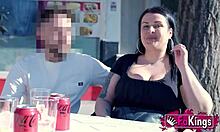 we couldn't forget those amazing boobs, busty sandra's return with her huge tits