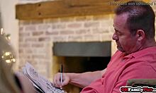 Bisexual stepsisters Hime Marie and Nikole Nash get creampie for Christmas