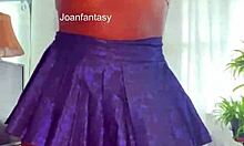 Joanfantasy, is that oiled buttplug peeking under your miniskirt?
