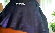 Joanfantasy, is that oiled buttplug peeking under your miniskirt?