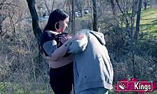 we couldn't forget those amazing boobs, busty sandra's return with her huge tits