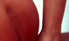 Candi coxx shows shaved pussy masturbation outdoor