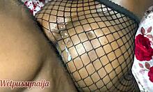 Blacked Ebony Teen Wetpussynaija Doggy So Sweet He Cum Twice On Her Ass