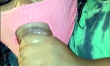 she blew bubbles with my cum after sucking my dick real good