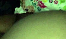 Young ebony teen enjoys monster cock orgasm.