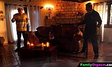 Dark Emo And Best Friend Summon Stepdads For Familyorgasm