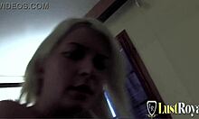 watch young blonde blow cock and get fucked?