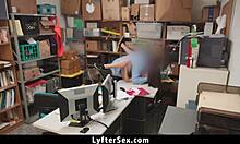 Sexy Teen Gets Punished For Shoplifting - Lyftersex