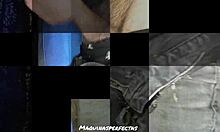 Latina Gives Deep Throat Blowjob