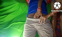 desi sexy bhabhi bent over in doggy