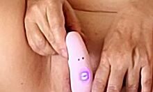 hot granny achieves intense pleasure with toys