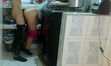 Let her go, my wife gets angry while my friend fucks her