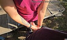 Cum in my pantyhose after rubbing wet pussy