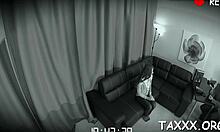 Teen gets fucked hard in doggystyle during reality porn casting interview