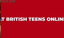 ellie milks cock at milking table in uniform 😈