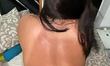 My friend's latina girlfriend acting like a slut in this amateur video, you won't believe it