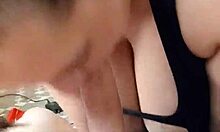 Sub Slut Choked In Deepthroat Close-Up