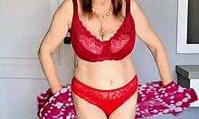 Hot Mature's Shaved Pussy Fingered Close-Up!