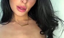 horny american exchange student girlfriend squirts on webcam