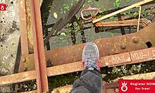 La ciccia Zara Mendez incontra amico in posto abbandonato su Datingbaron Com