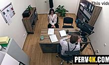 Rain-drenched teen gives sloppy massage and bbc ride