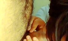 Morra De Bachillerato Mexicana Con El Profesor Llena De Leche En Uniforme