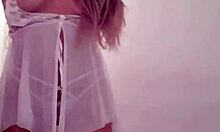 Priscila Belini says, 'Watch my first anal fisting in Brazil.'