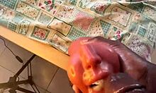 Sextoy deep throat after work made me cum so fast, you won't believe it?