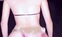 Bonneyuwu Dances Seductively In Leia Star Wars Cosplay Costume