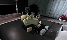 Fucking And Cumming So Hard In My Friend Tomoko On Roblox